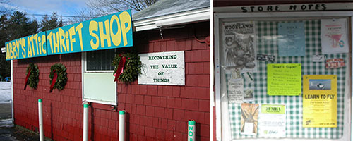 Abby's thrift Store Maine