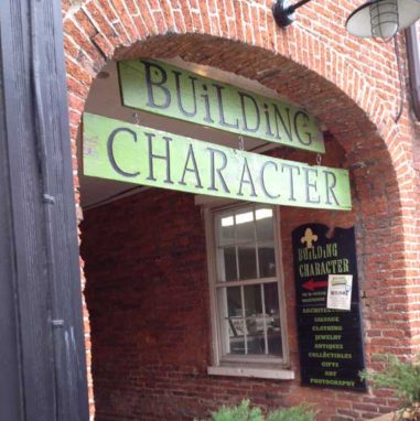 entrance to Building Character Lancaster PA